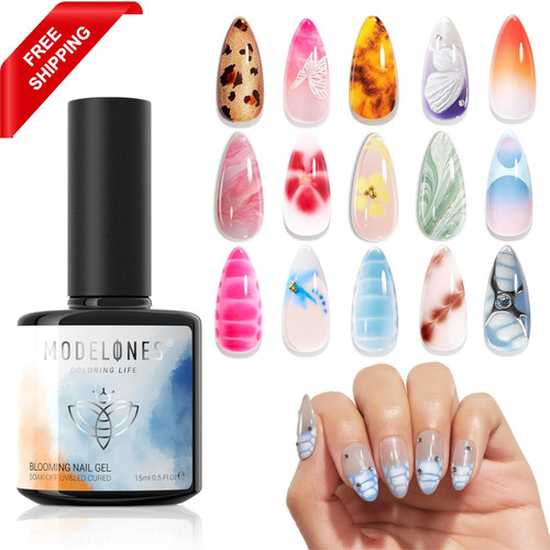 Blooming gel nail polish ml - blooming, 15