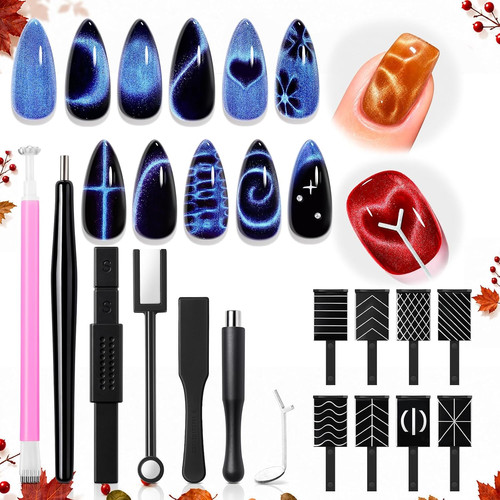 Cat eye magnet 15pcs - eye,