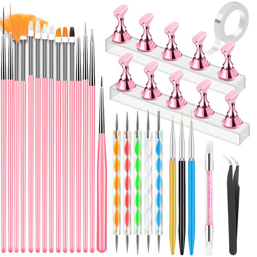 Nail art tools - 28-in-1, with